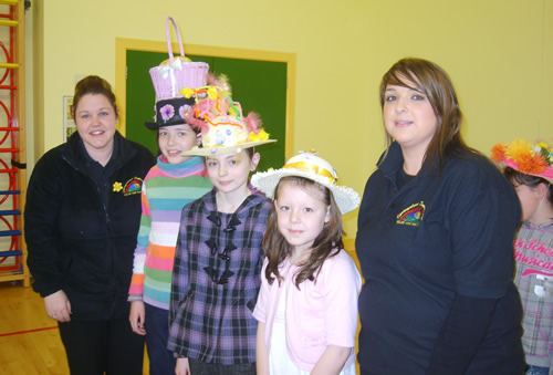 P6 Winners of the Easter Bonnet Competition